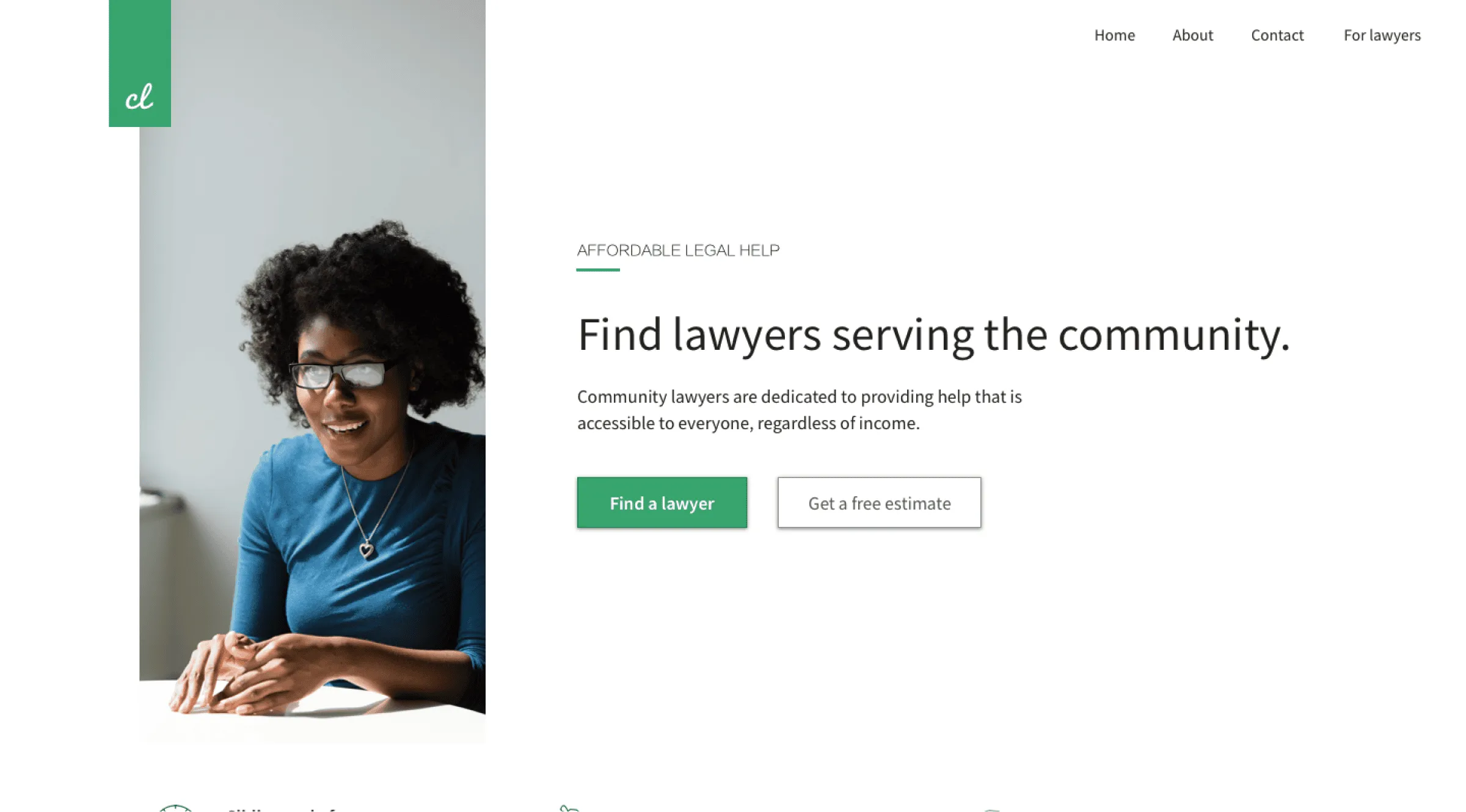 Homepage draft